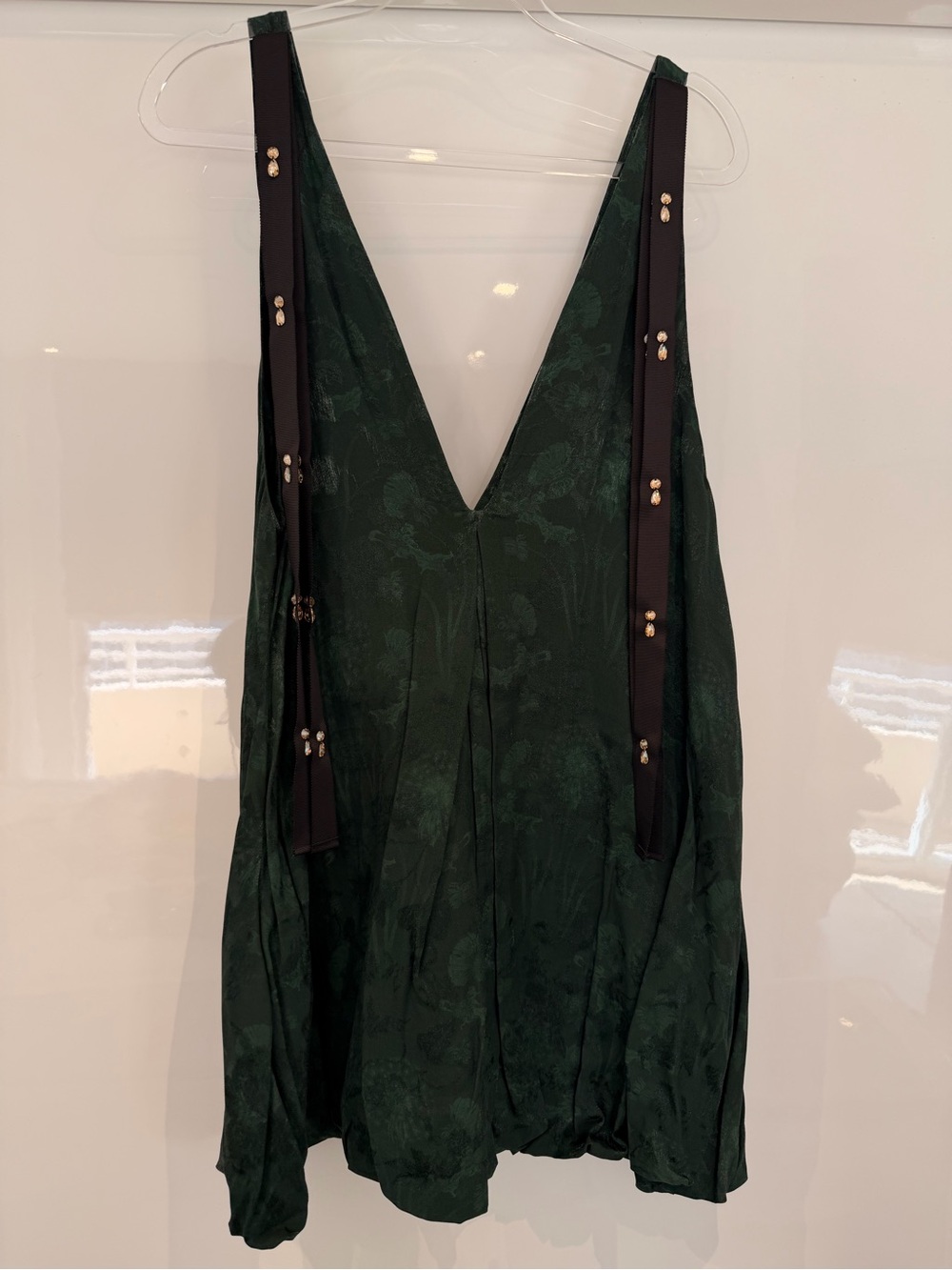Agua by Agua Bendita Emerald Green Jacket